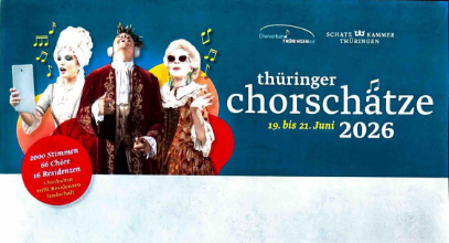 Polyhymnia Mixtett beim Festival "Thüringer Chorschätze" 2026